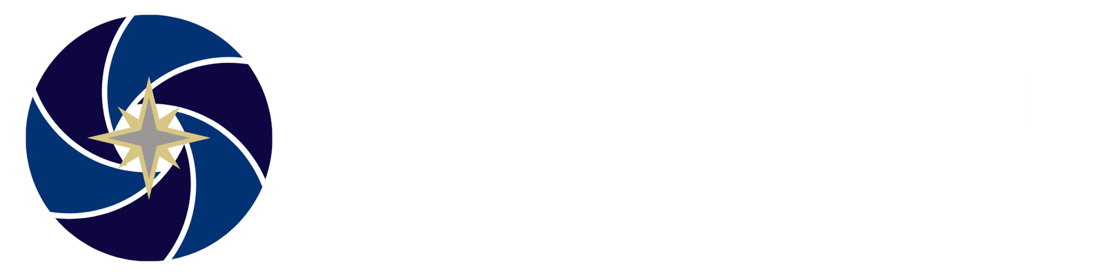 Flashpoint Memories Blue w_ White Large Star Horizontal Logo Flashpoint Memories Logo